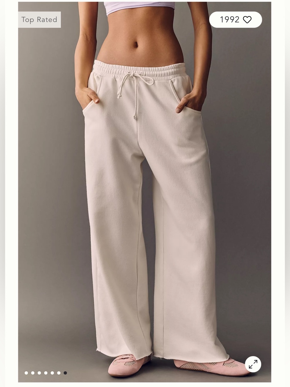 NWT Daily Practice Easy Mile Wide Leg Pants - Picture 6 of 7